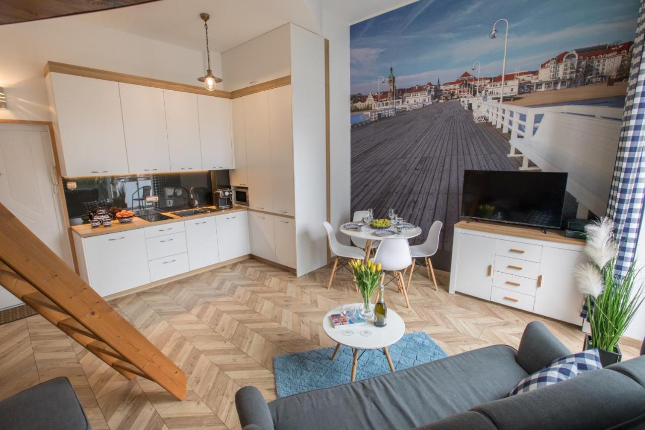 Apartament Chopina 5 M5 - Centrum Sopotu 3 Min Do Monciaka 외부 사진